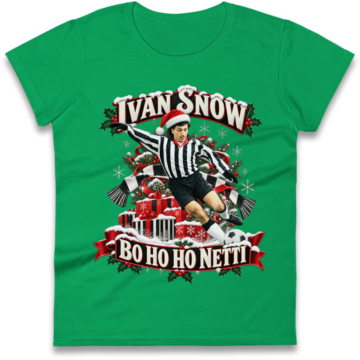 Grimsby Football Christmas Ladies T-Shirt