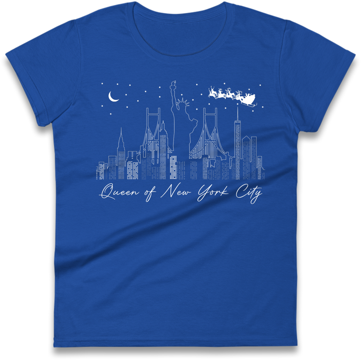 Queen Of New York City Ladies T-Shirt