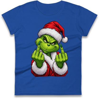 The Grinch Christmas Ladies T-Shirt