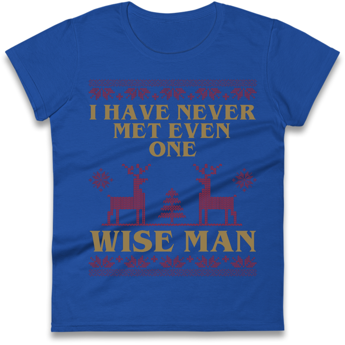 Retro Festive Graphic Ladies T-Shirt