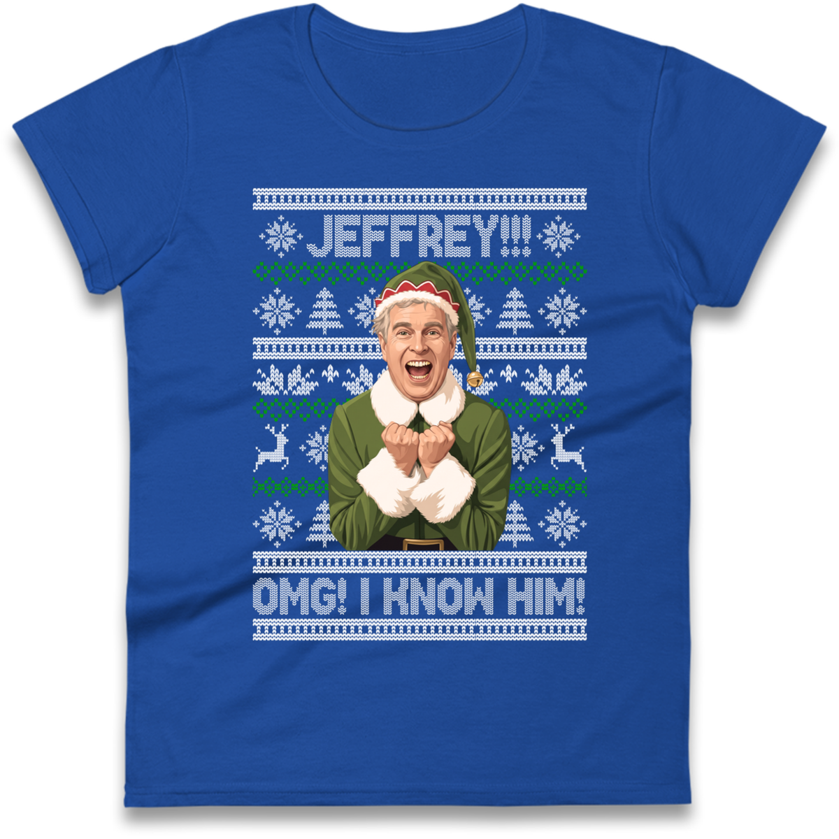 Jeffery Epstein Ladies T-Shirt