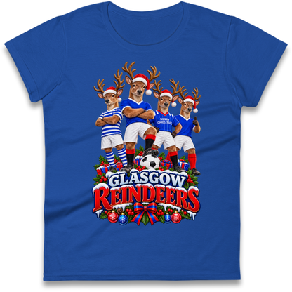 Rangers Christmas Ladies T-Shirt