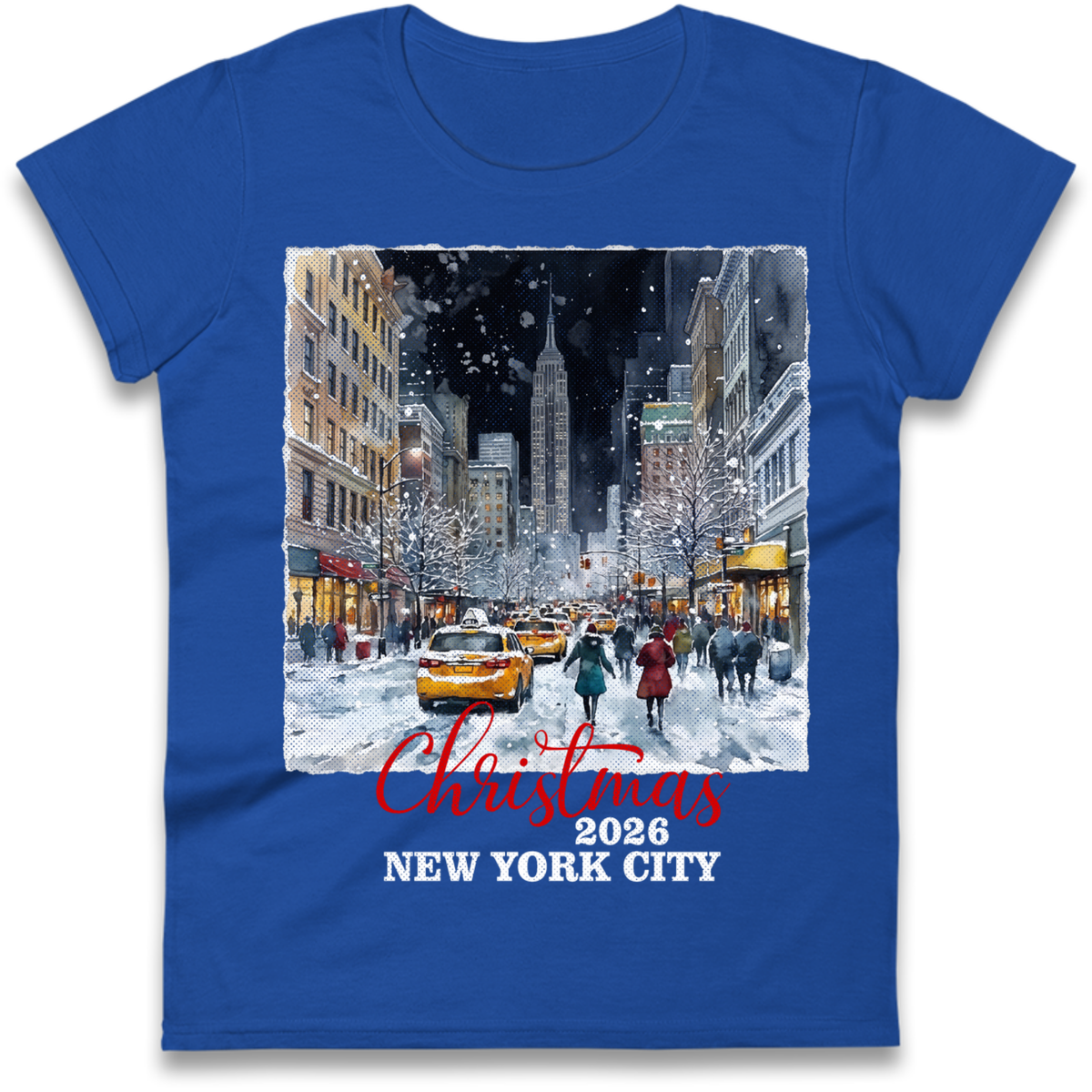 New York Winter Gift Ladies T-Shirt