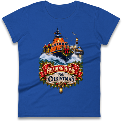 RNLI Christmas Ladies T-Shirt