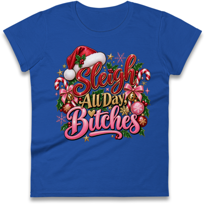 Womens Christmas Ladies T-Shirt