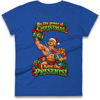 He Man Christmas Ladies T-Shirt