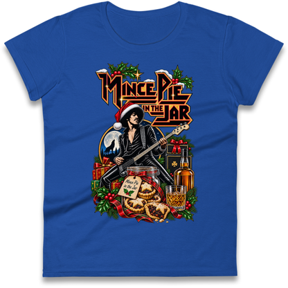 Thin Lizzy Christmas Ladies T-Shirt