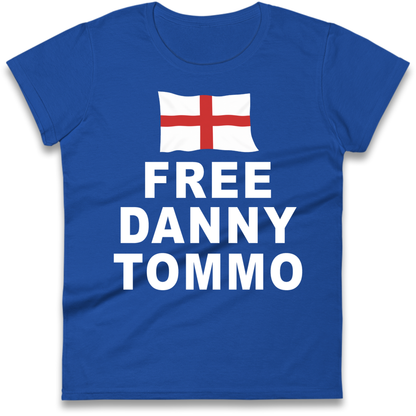 Free Danny Tommo Ladies T-Shirt