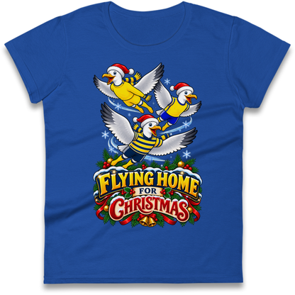 Torquay United Christmas Ladies T-Shirt