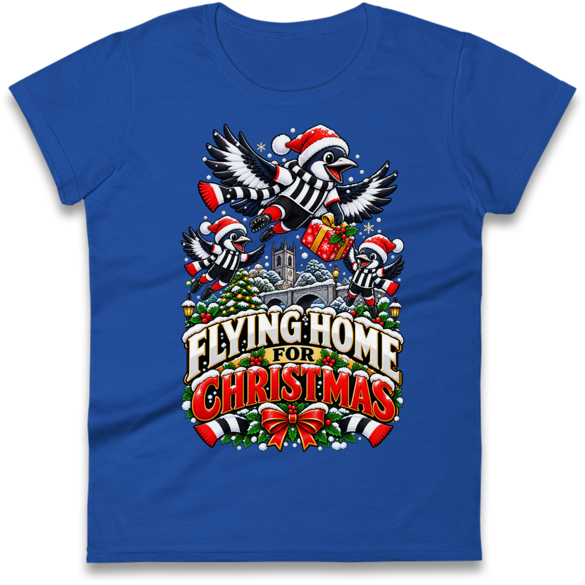 Maidenhead Christmas Ladies T-Shirt