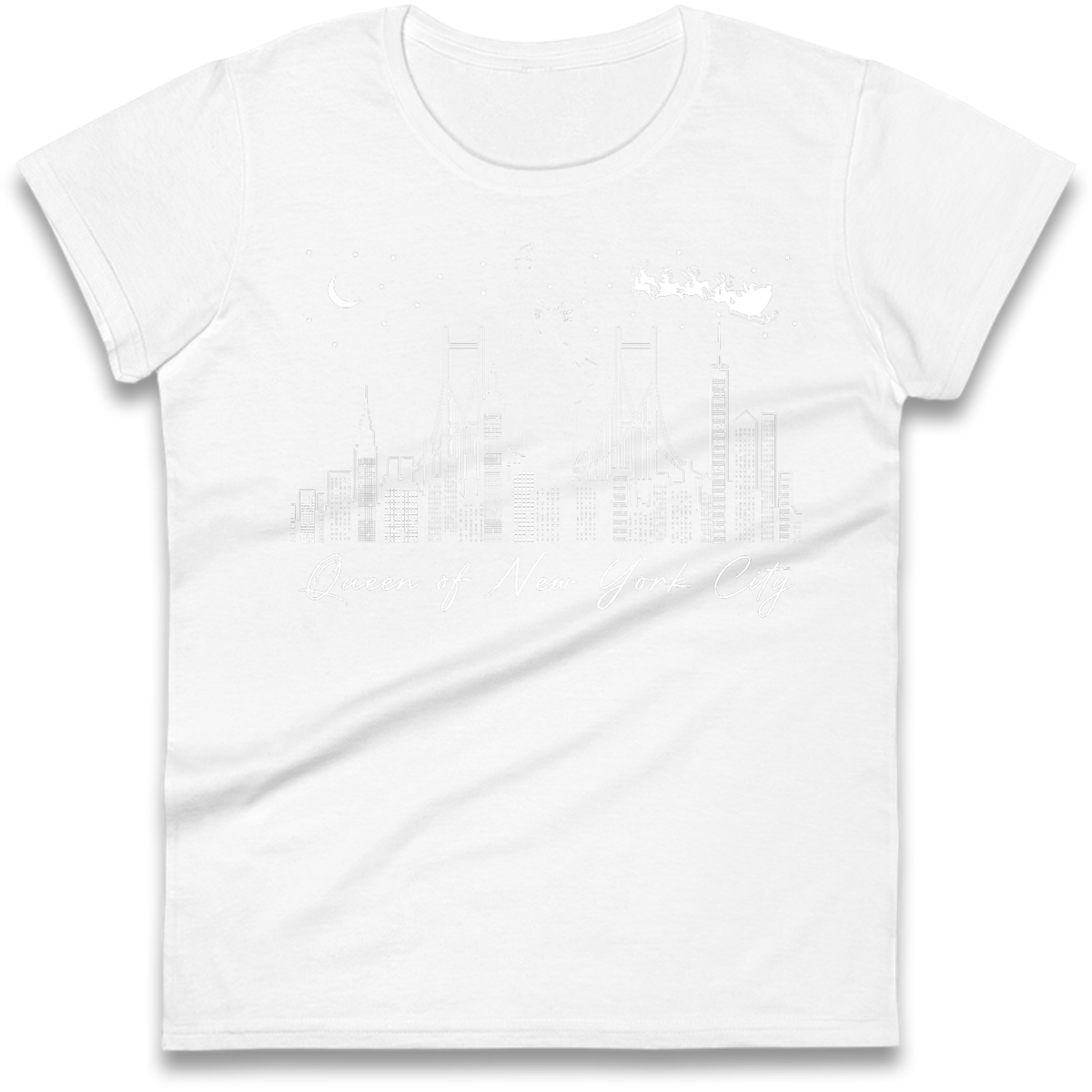 Queen Of New York City Ladies T-Shirt