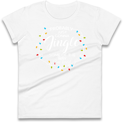 Lazy Festive Outfit Ladies T-Shirt