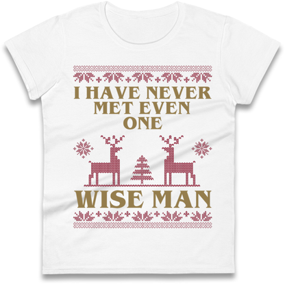 Retro Festive Graphic Ladies T-Shirt