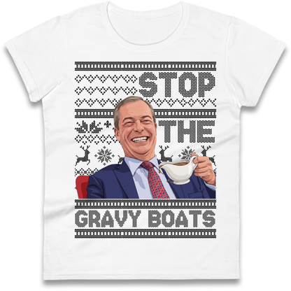 Satirical Festive Top Ladies T-Shirt