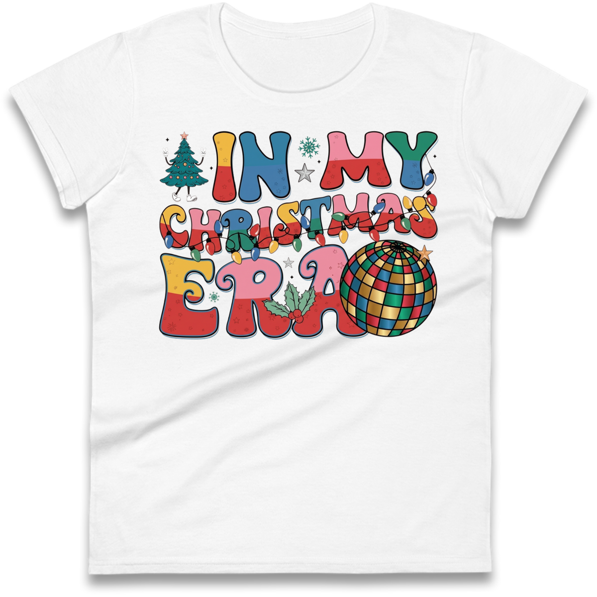 In My Christmas Era Ladies T-Shirt