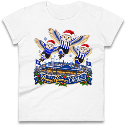 Sheff Wed Christmas Ladies T-Shirt