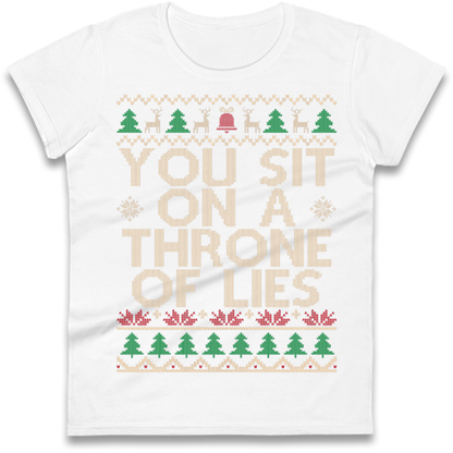 Throne Of Lies Christmas Ladies T-Shirt