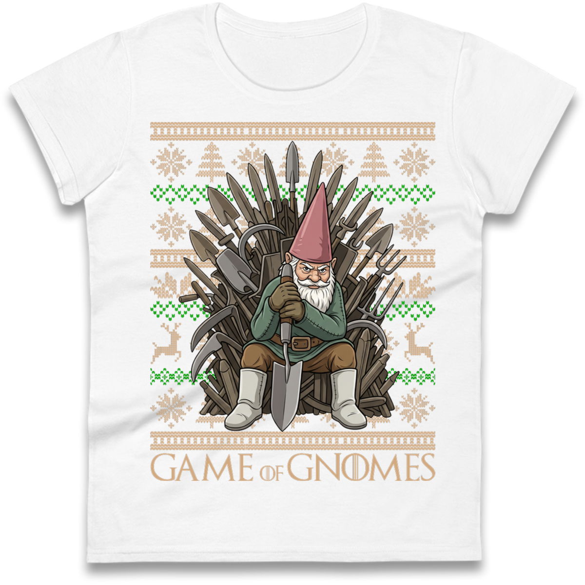 Christmas jumper Ladies T-Shirt