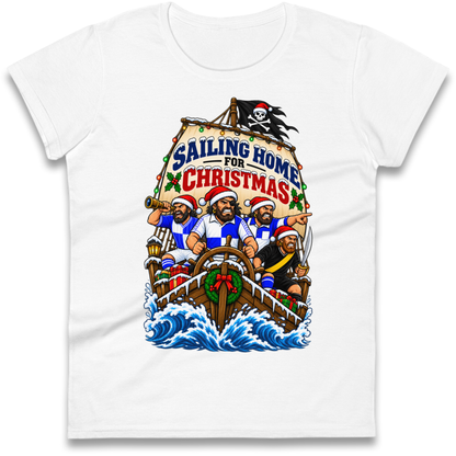 Bristol Rovers Christmas Ladies T-Shirt
