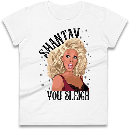 drag christmas clothing Ladies T-Shirt