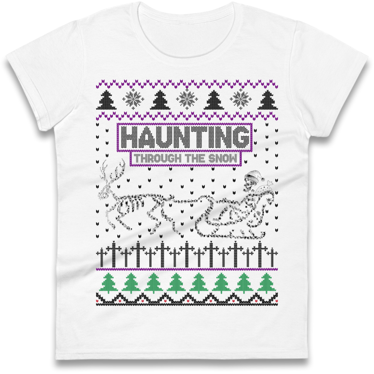Gothic Holiday Clothing Ladies T-Shirt