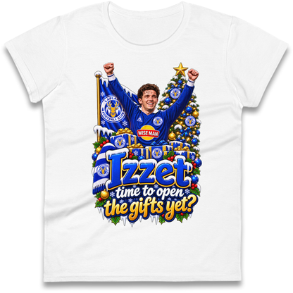 Leicester City Football Christmas Ladies T-Shirt