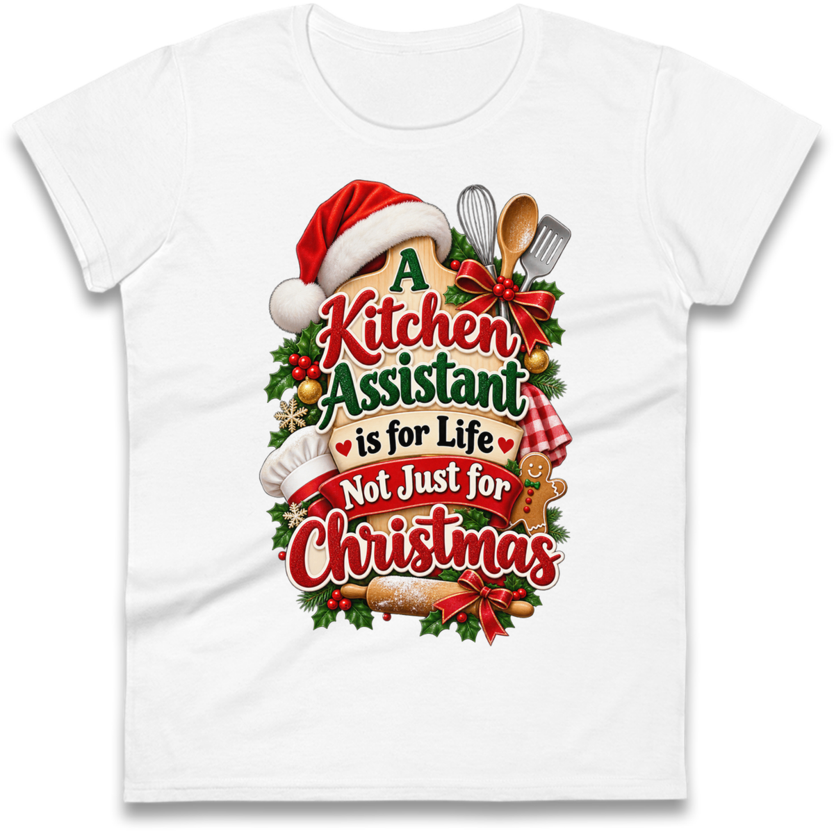 Kitchen Assistant Ladies T-Shirt