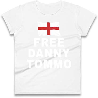 Free Danny Tommo Ladies T-Shirt