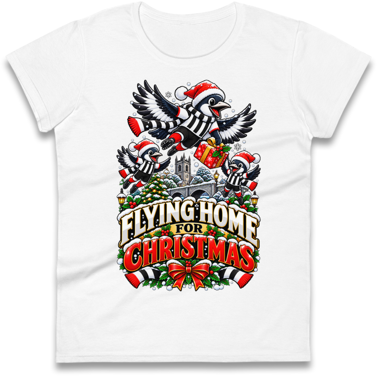 Maidenhead Christmas Ladies T-Shirt