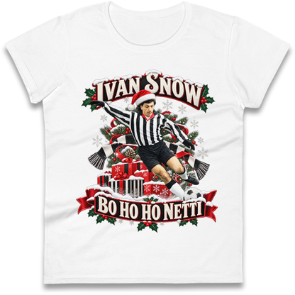 Grimsby Football Christmas Ladies T-Shirt