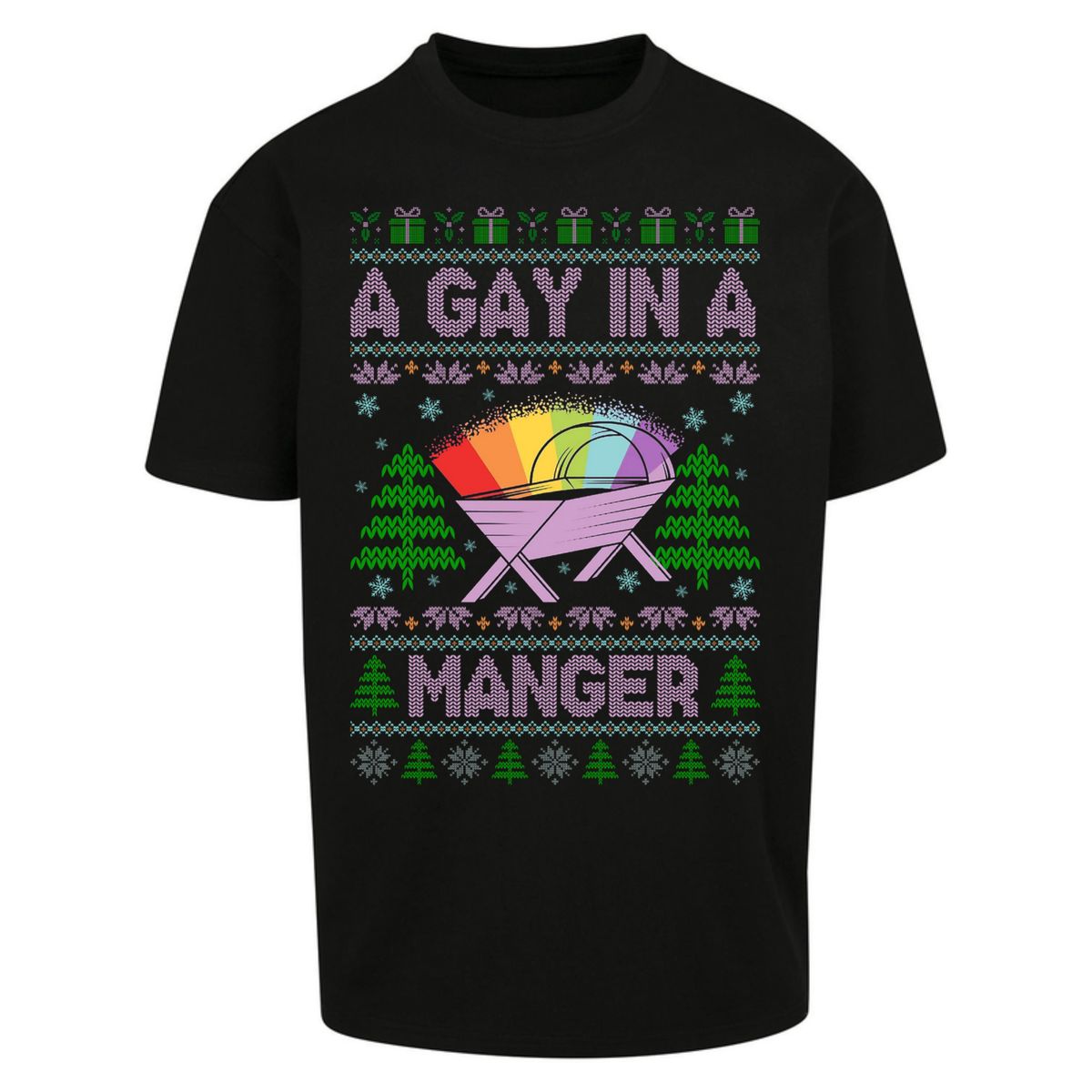 Pride Holiday Clothing Oversized T-Shirt