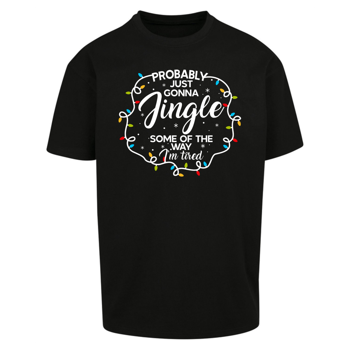 Lazy Festive Outfit Oversized T-Shirt