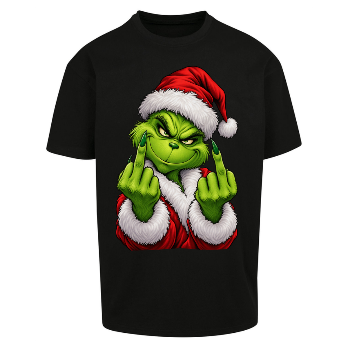The Grinch Christmas Oversized T-Shirt