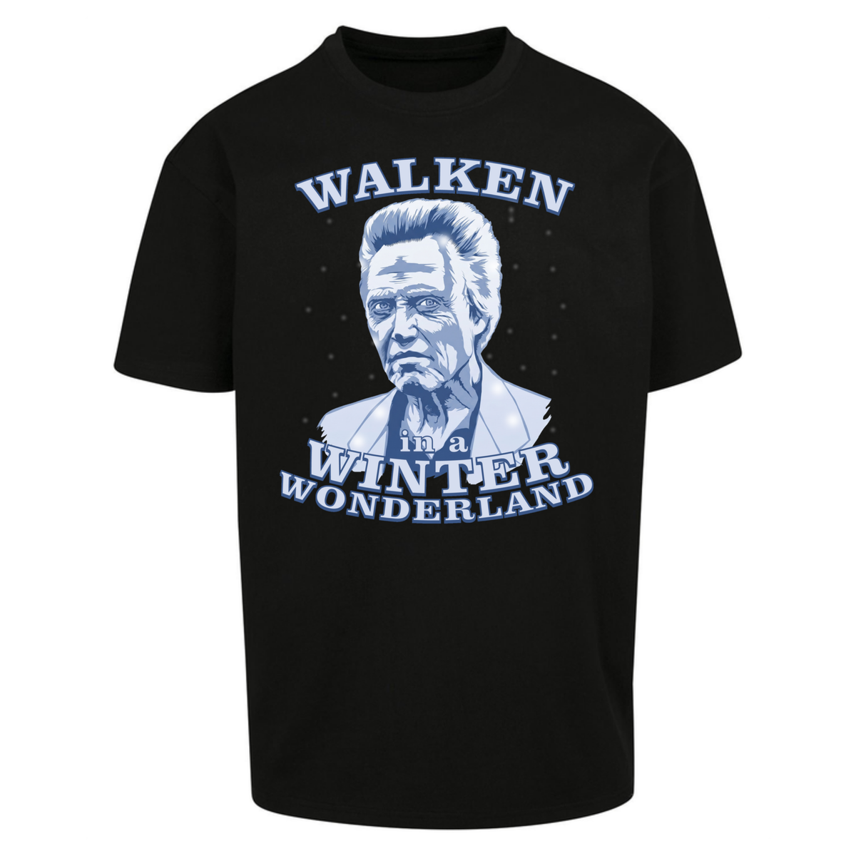 Christopher Walken Christmas Oversized T-Shirt
