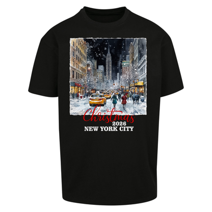 New York Winter Gift Oversized T-Shirt