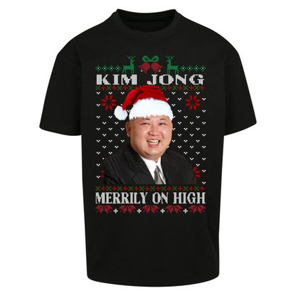 Kim Jong Christmas Oversized T-Shirt