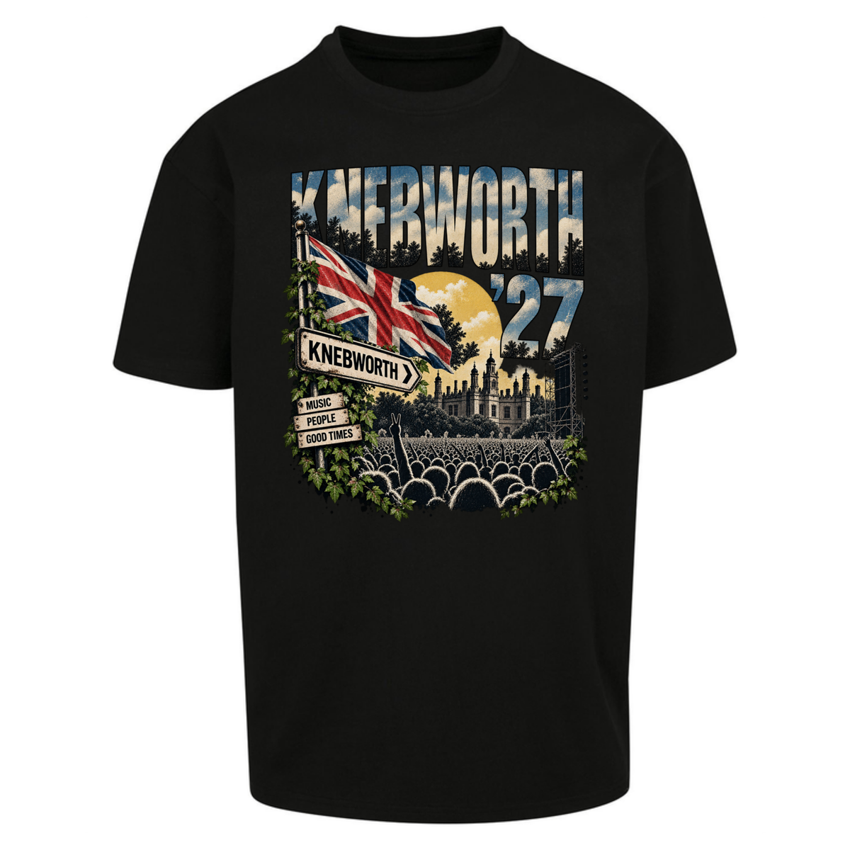Oasis Knebworth Live '27 Oversized T-Shirt