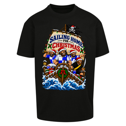 Bristol Rovers Christmas Oversized T-Shirt