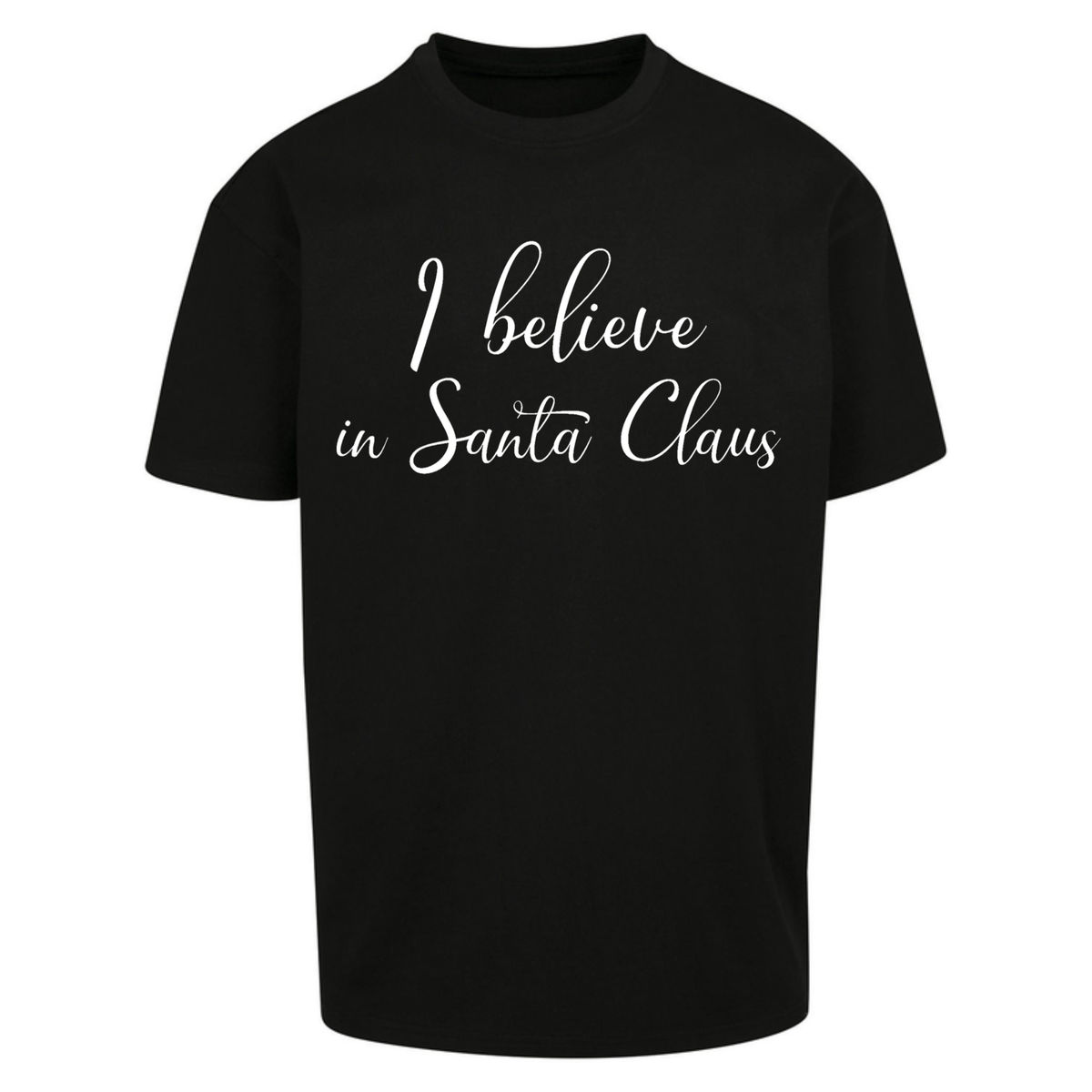 Santa Faith Gift Oversized T-Shirt