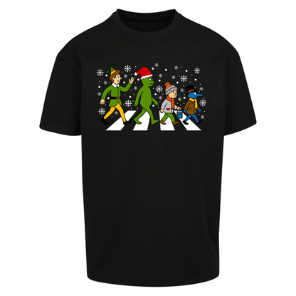 Abbey Road Walk Christmas jumper Oversized T-Shirt