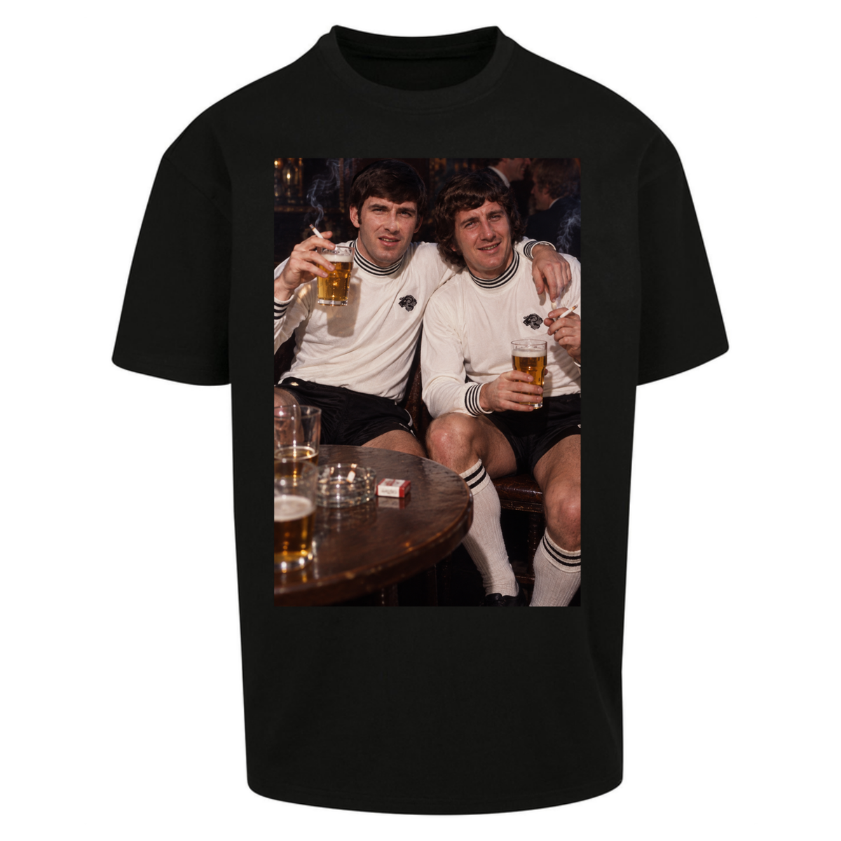 Derby County Legends Night Out Football Oversized T-Shirt