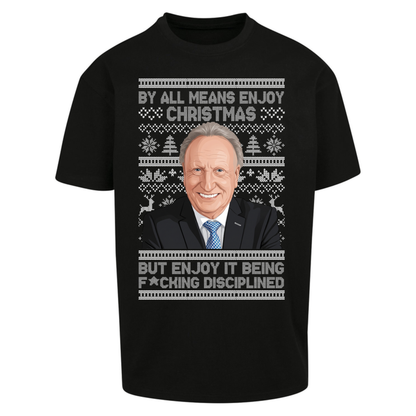 Neil Warnock Christmas Oversized T-Shirt