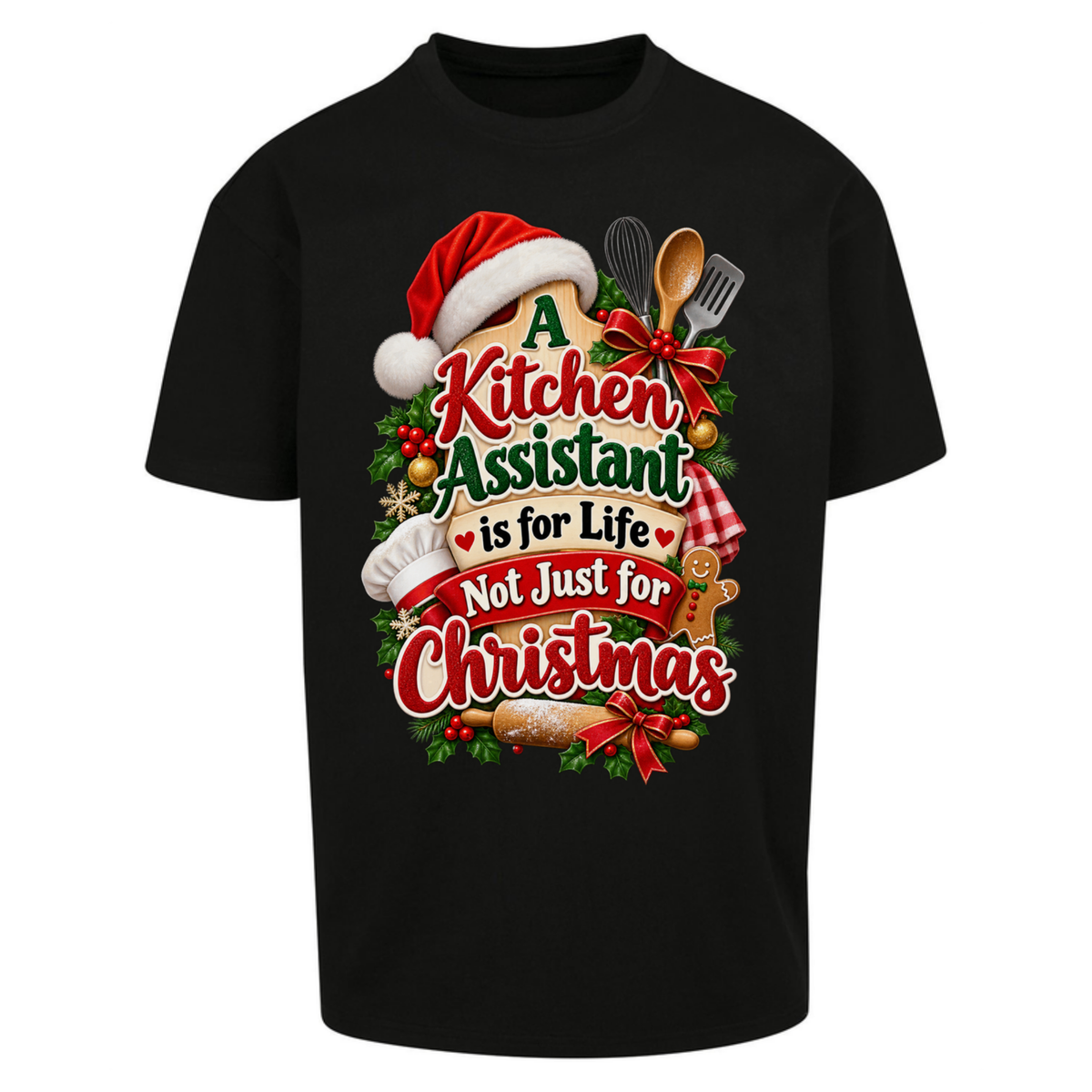 Kitchen Assistant Oversized T-Shirt