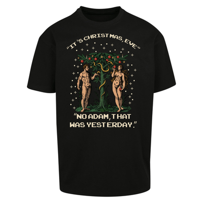 Adam & Eve Christmas Jumper Oversized T-Shirt