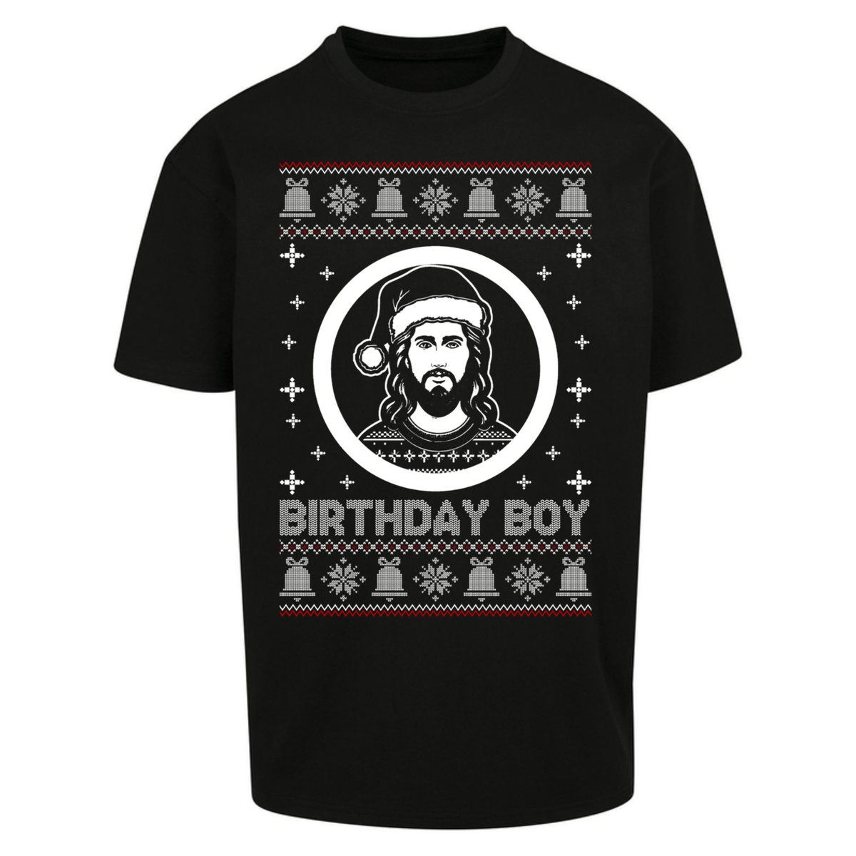 Jesus Birthday Christmas Oversized T-Shirt
