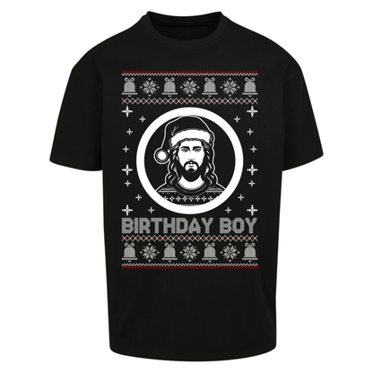 Jesus Birthday Christmas Oversized T-Shirt