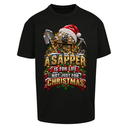 Royal Engineers Sappers Christmas Oversized T-Shirt