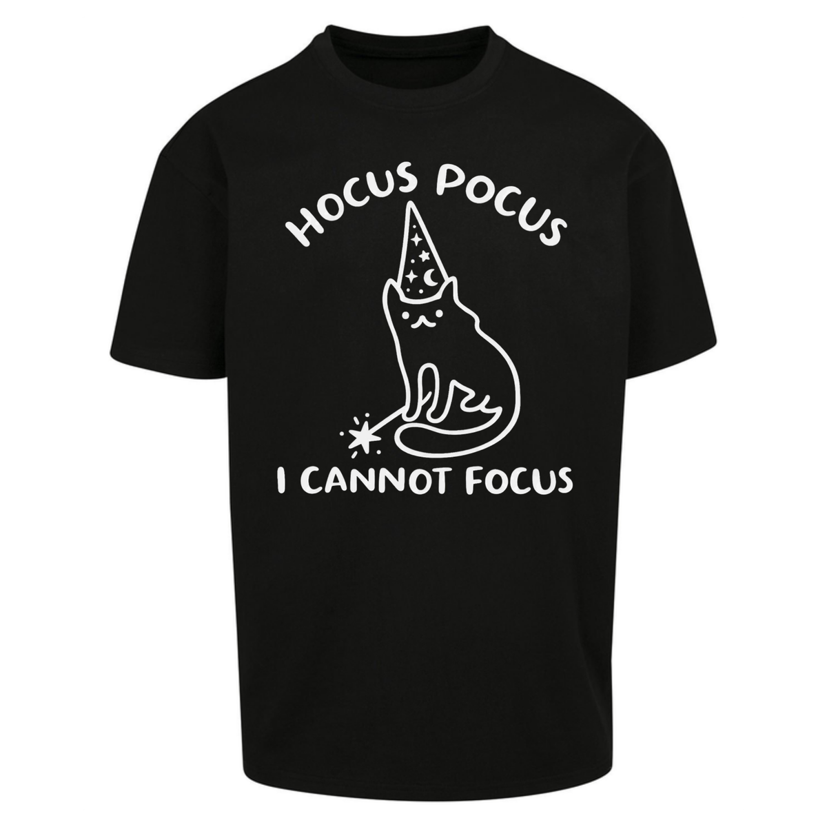 Hocus Pocus I Cannot Focus Oversized T-Shirt