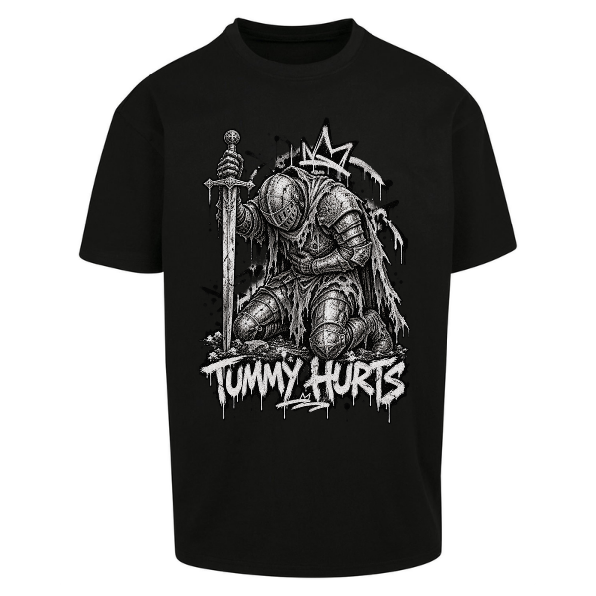 Tummy Hurts Knight Oversized T-Shirt