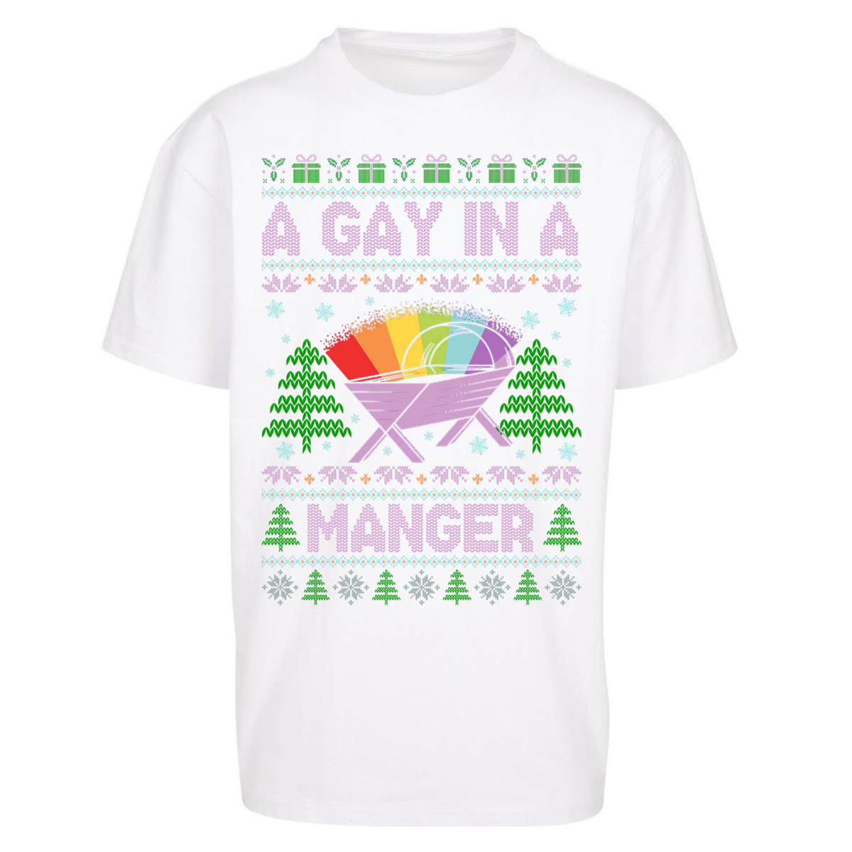 Pride Holiday Clothing Oversized T-Shirt